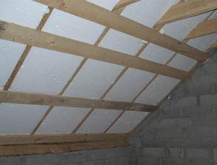 How to insulate a ceiling from the inside with your own hands, what material to choose: polystyrene foam or mineral wool, detailed photos and videos