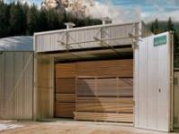 Câmaras de secagem para madeira serrada: dispositivo e fabricação