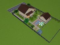 Layout de uma casa de verão - esquemas para zoneamento eficaz e gramonny (99 fotos) Área de lazer em um terreno de 8 acres
